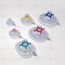 Anaesthesia Face Mask Transparent aircushion with valve 