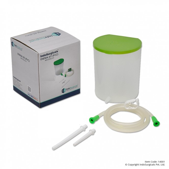 Plastic Enema Kit for Home Use
