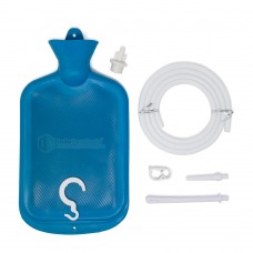 Rubber Enema Kit Cum Hot Water Bottle for Home Use (2 Litres)