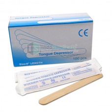 Sterile Standard Wooden Tongue Depressor (100 Pcs.)