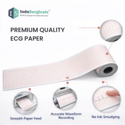 ECG Paper Roll (Size: 50mm X 20m) For Single Channel ECG Machine (Pack of 5)
