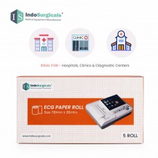 ECG Paper Roll (Size: 110mm X 20m) For 6 Channel ECG Machine (Pack of 5)
