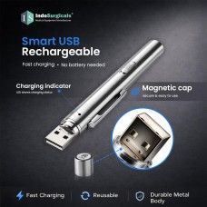 LED Pen Light for Doctors, USB Rechargeable Pen Torch, Dual Light for Eye & Clinical Examination LED Pen Light for Doctors, USB Rechargeable Pen Torch, Dual Light for Eye & Clinical Examination