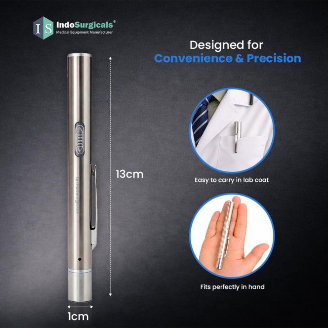 LED Pen Light for Doctors, USB Rechargeable Pen Torch, Dual Light for Eye & Clinical Examination LED Pen Light for Doctors, USB Rechargeable Pen Torch, Dual Light for Eye & Clinical Examination