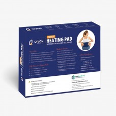 QIVON Electric Heating Pad for Pain Relief, Orthopedic Heat Therapy Belt with Temperature Controller for Back, Neck, Lumbar Pain Relief, Muscle Strain and Cramps QIVON Electric Heating Pad for Pain Relief, Orthopedic Heat Therapy Belt with Temperature Controller for Back, Neck, Lumbar Pain Relief, Muscle Strain and Cramps