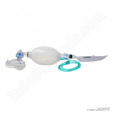 Silicone Artificial Resuscitator (Ambu Type Bag) Adult - White