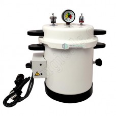 Dental Autoclave with Timer Pressure Cooker Type, Epoxy Finish, Electric, 10 litre
