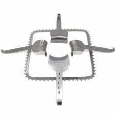 Kirschner Retractor with 4 Doyens Blades (Square Frame)