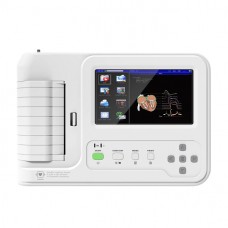 CONTEC ECG600G Digital 6 Channel ECG EKG Machine Portable Electrocardiograph Touch Screen