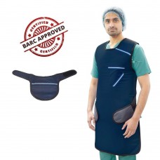 Lead Apron for X-Ray Protection with Thyroid Collar Lead Equivalency 0.50 mm (BARC Approved)