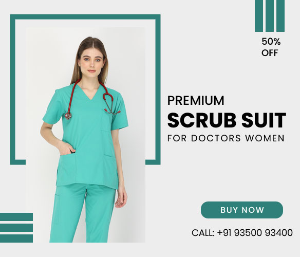 Premium Scrub Suit for Doctors Women
